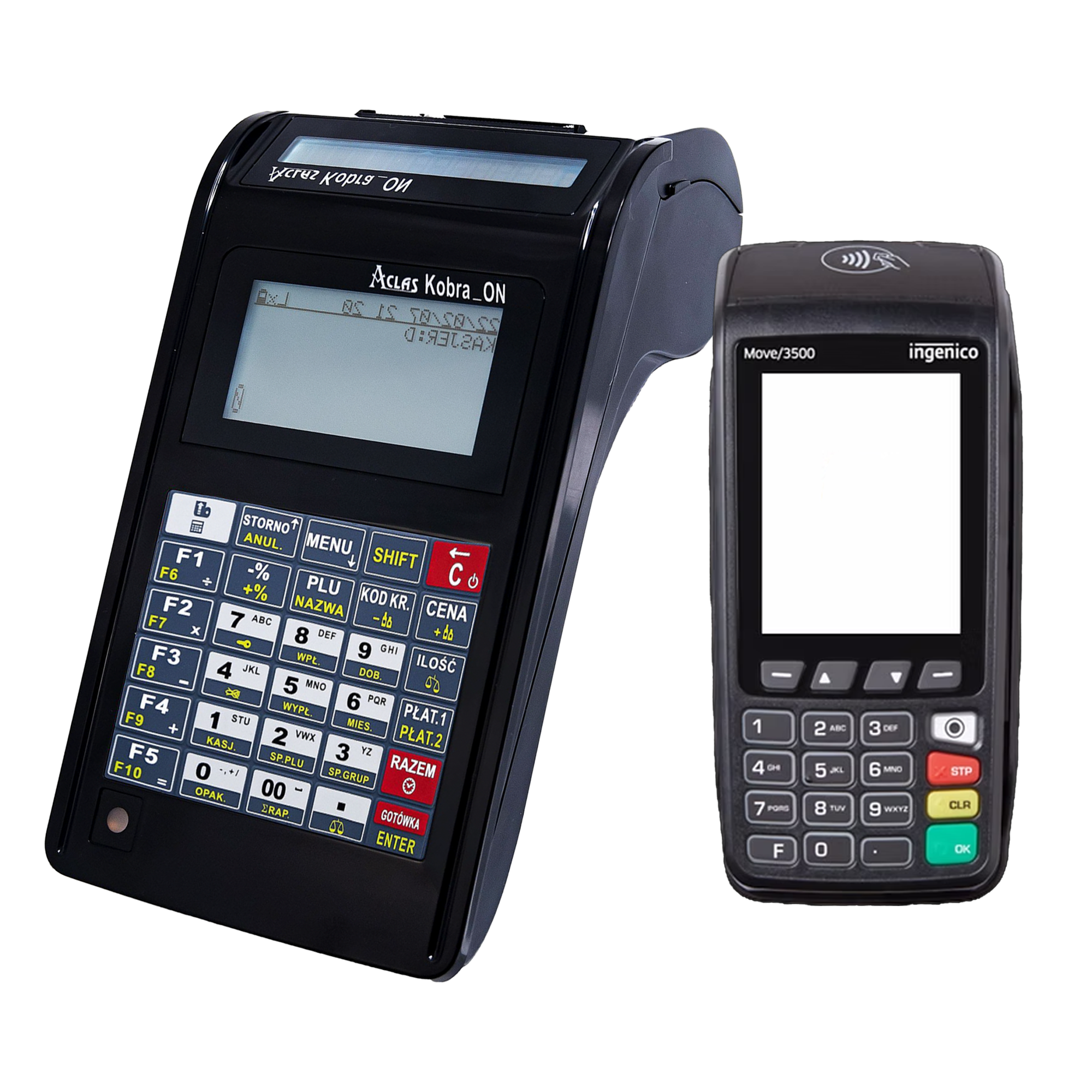 Kasa fiskalna KOBRA Online + Terminal płatniczy Move 3500