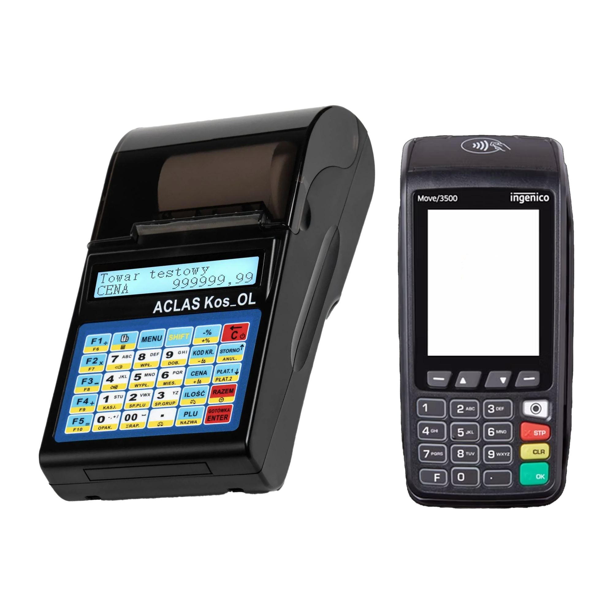 Kasa fiskalna KOS Online + Terminal płatniczy Move 3500